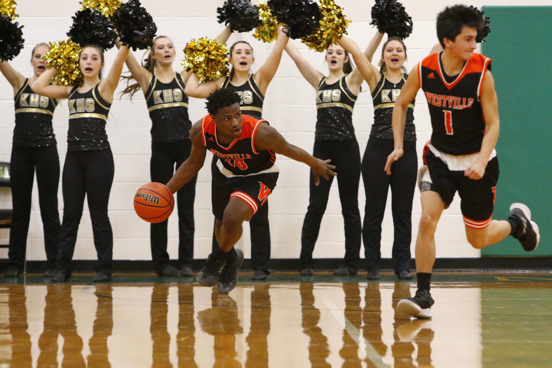 Gallery: Boys basketball Class A sectional semifinal - Westville vs. Kouts